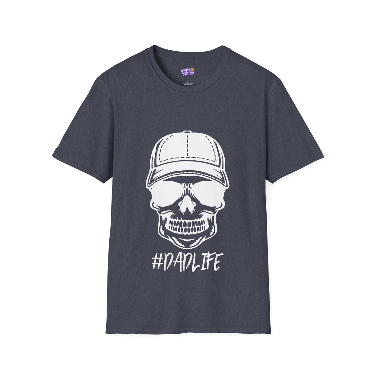 Dad Life Skull Graphic T-Shirt