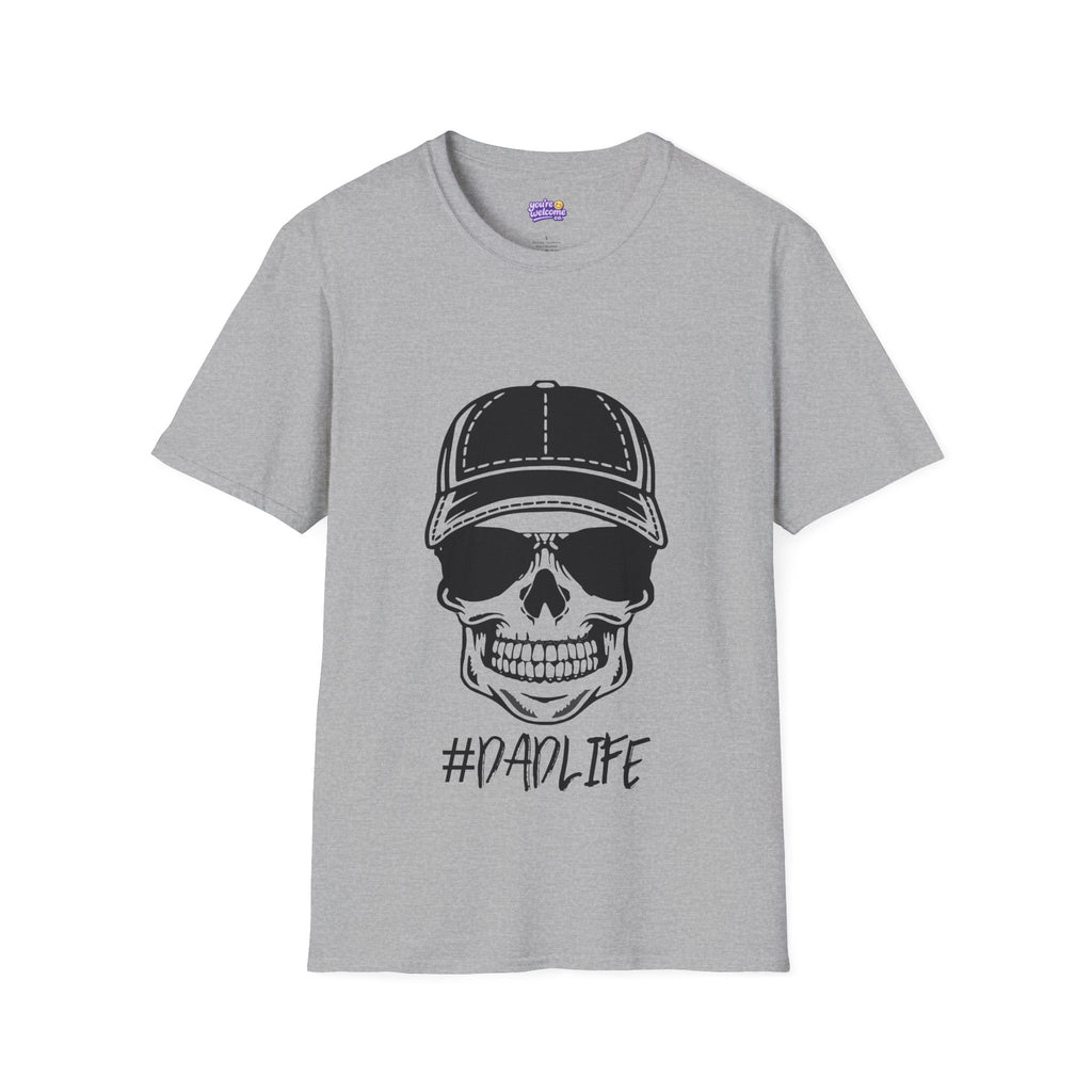 Dad Life Skull Graphic T-Shirt