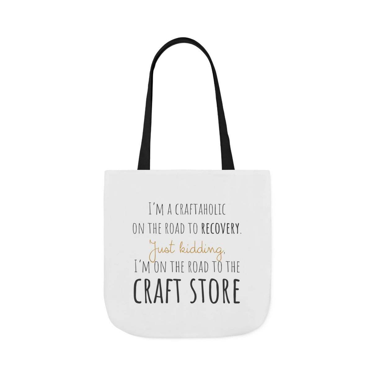 On the Road to the Craft Store Canvas Tote