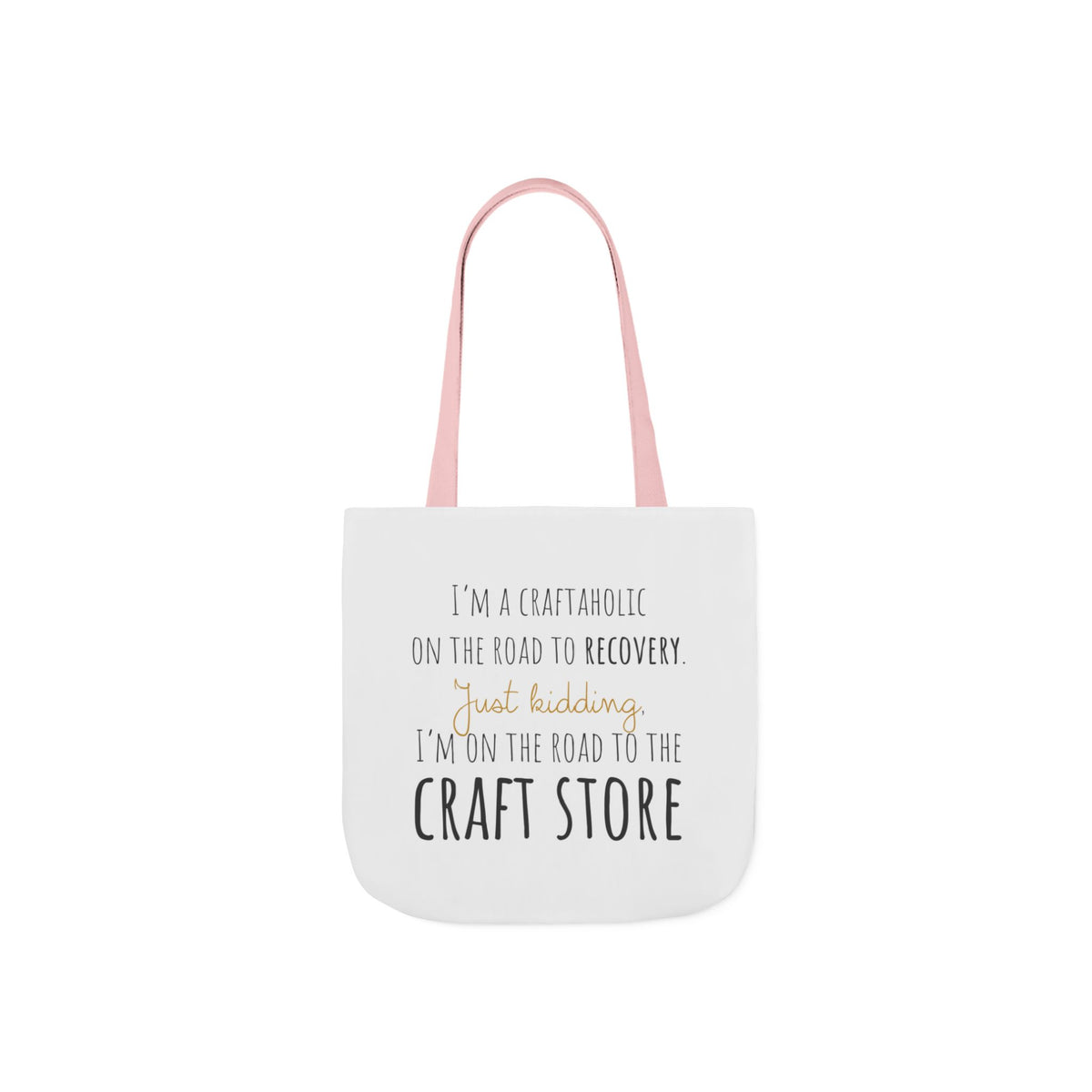 On the Road to the Craft Store Canvas Tote