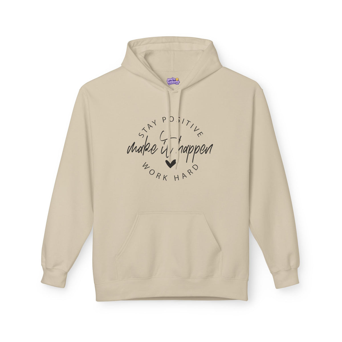 Make It Happen Motivational Hoodie