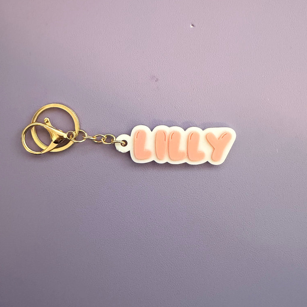Personalised Bubble Keychains