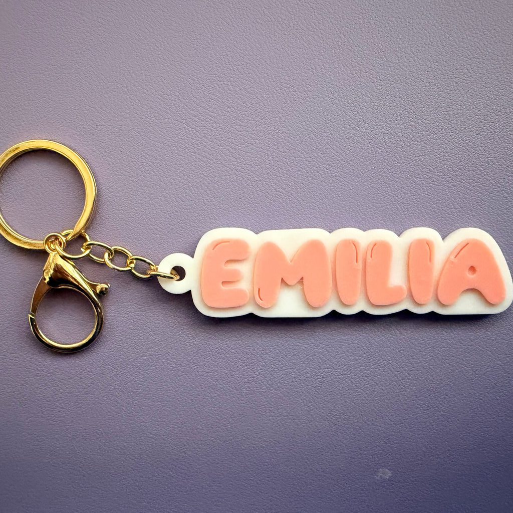Personalised Bubble Keychains