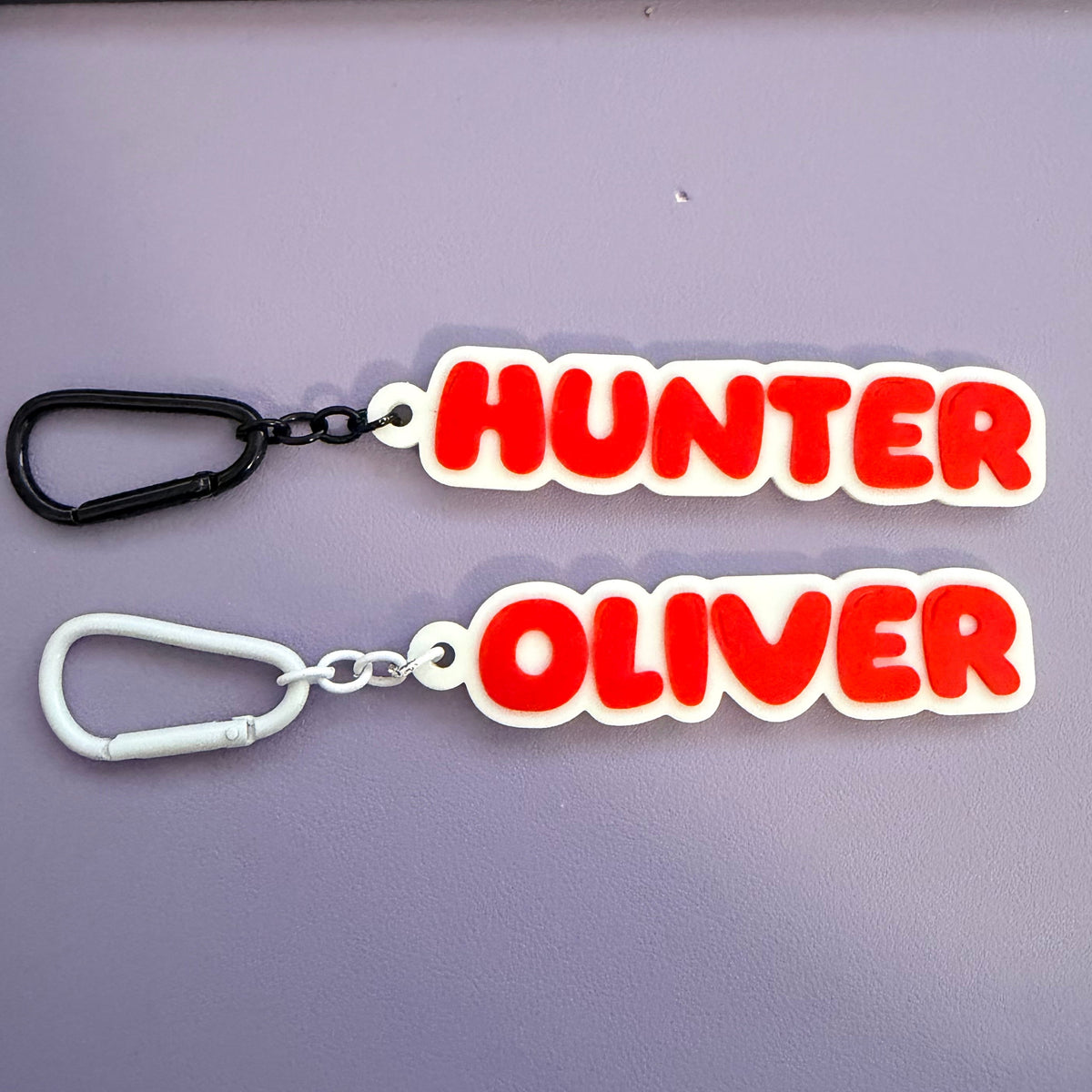 Personalised Bubble Keychains